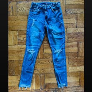 H&M Divided skinny Jeans, high waist (Size US 8)